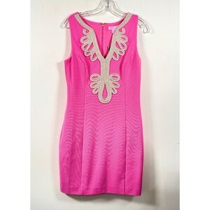 Pink sleeveless dress